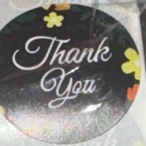 1” Thank you Stickers - 500 pcs - NWT